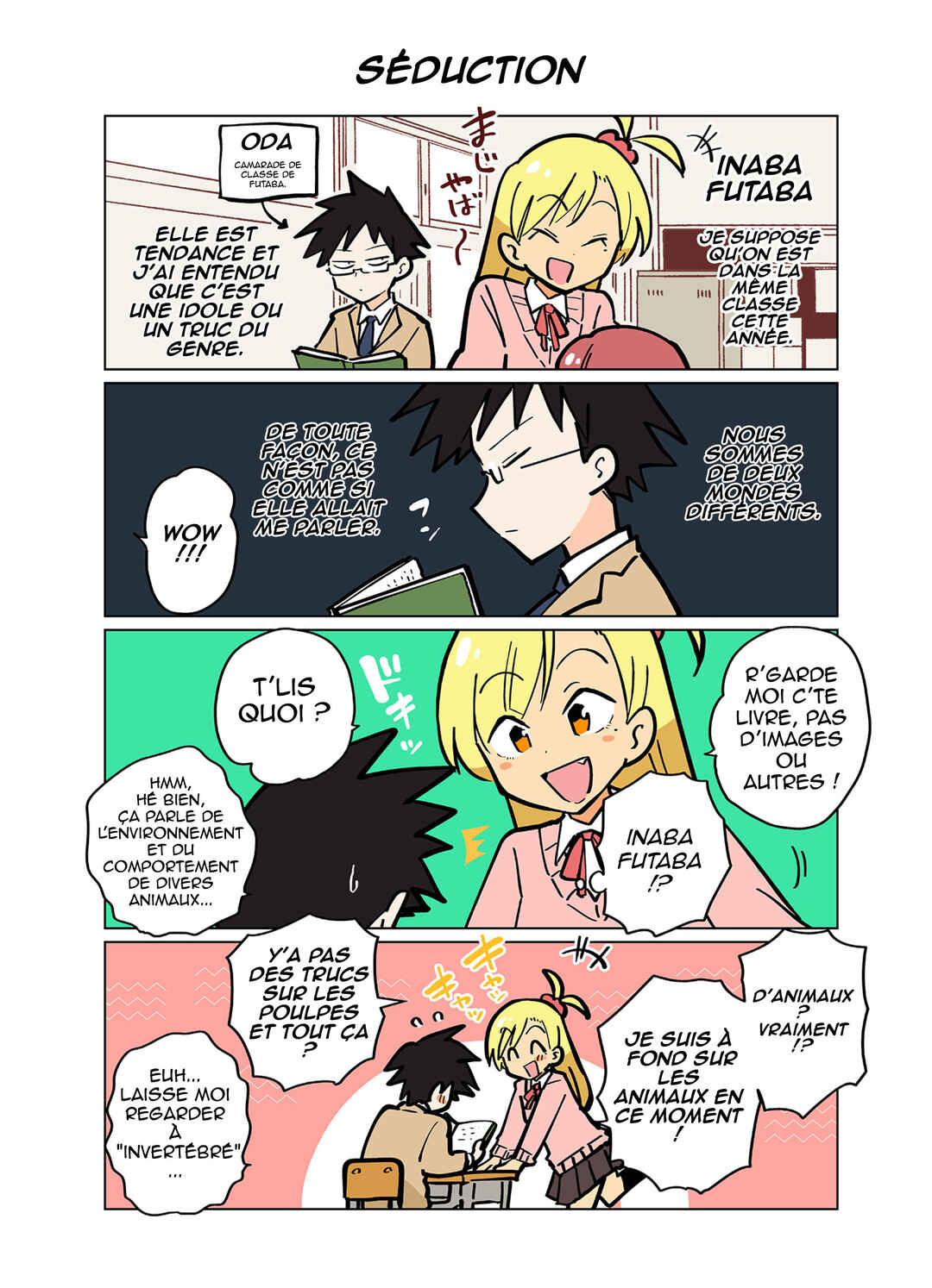 Chapitre 8 : Séduction, planche 1