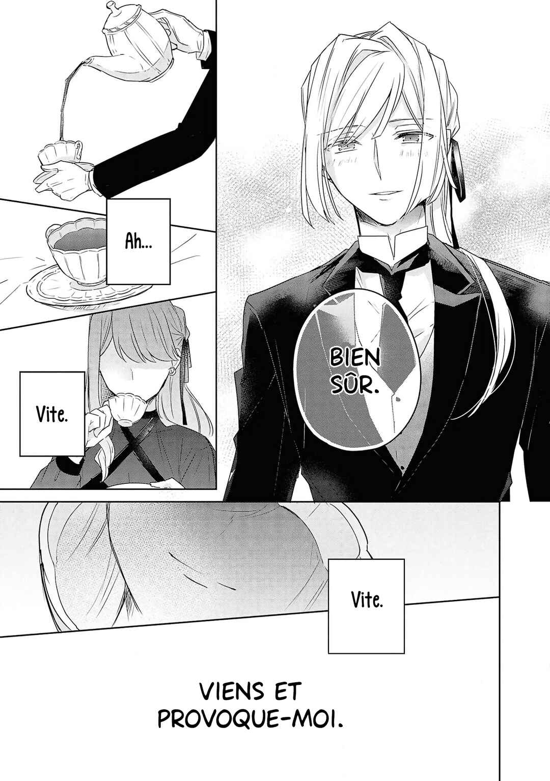 Chapitre 6 : Je me suis réincarnée en méchante. Venez vite ! Mon engagement va être rompu !, planche 22