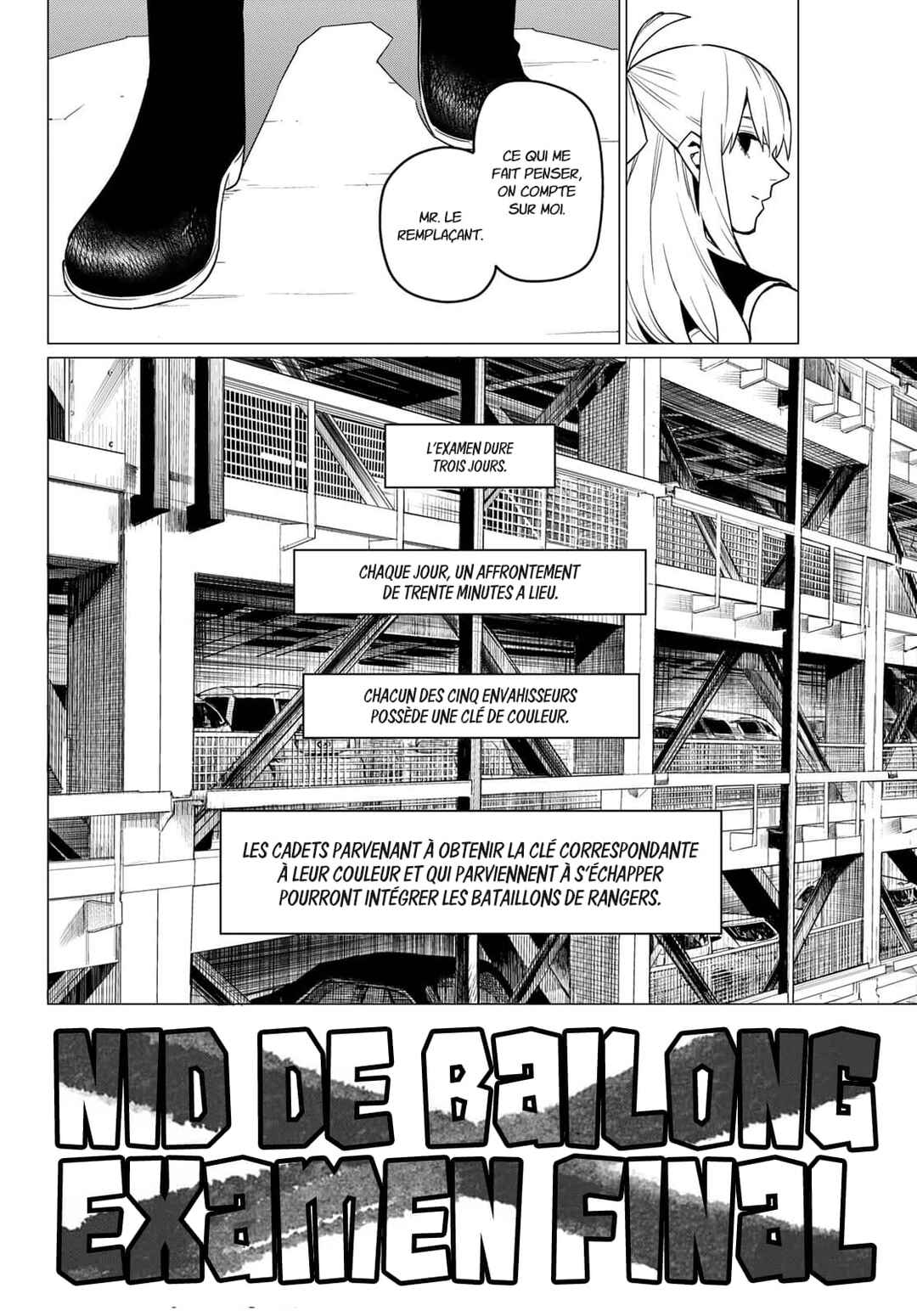Chapitre 18 : Les examens Bailong : Face à face avec l’envahisseur rouge, planche 3