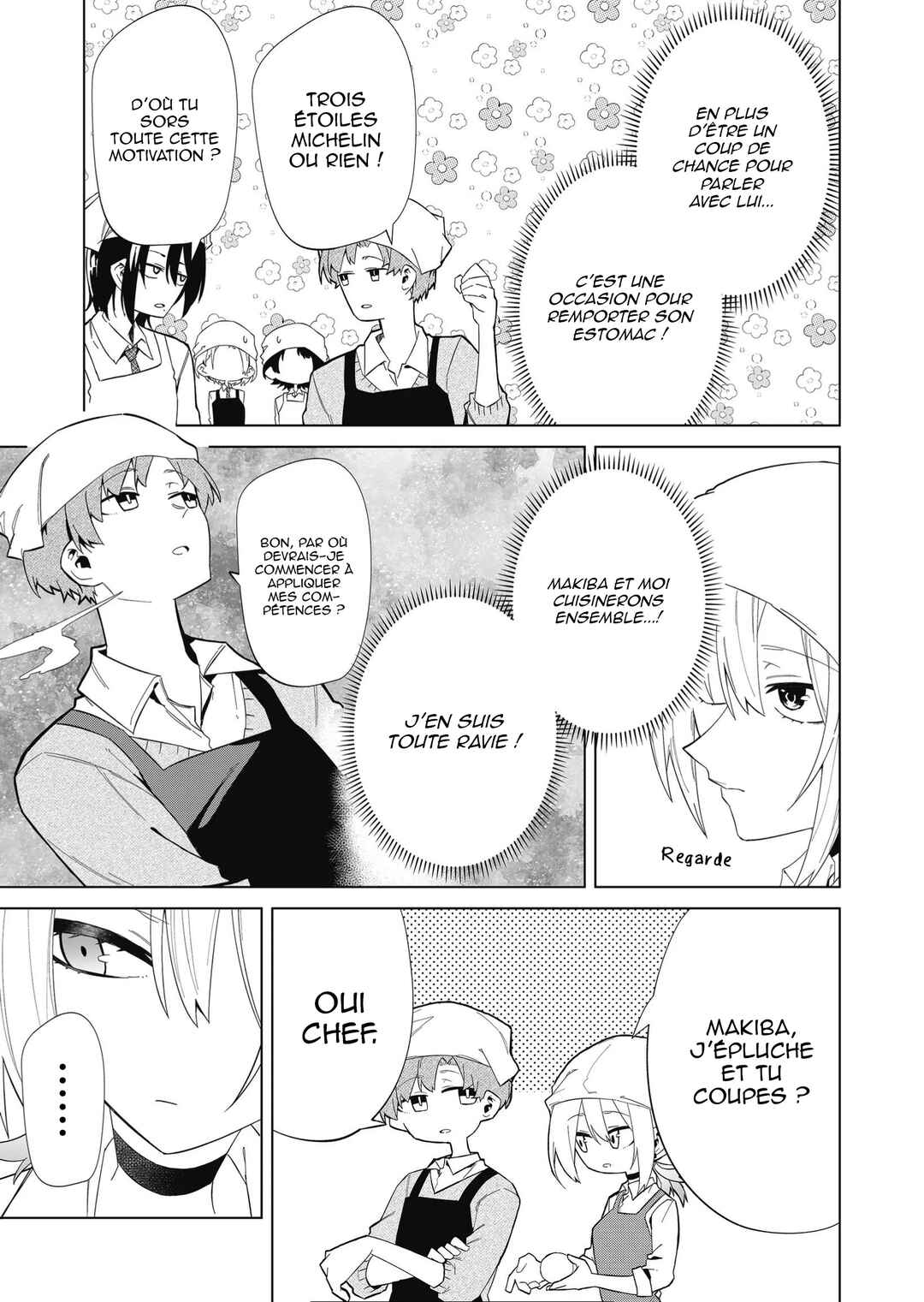 Chapitre 8 : Cours de cuisine et écoute attentive, planche 3