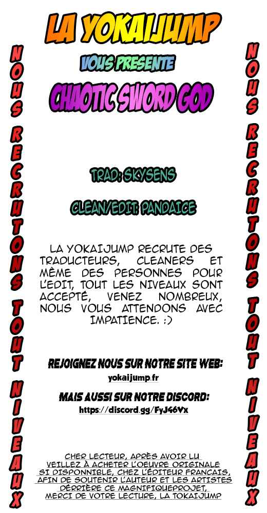 Chapitre 1 : Réincarnation du dieu de l'épée, planche 15