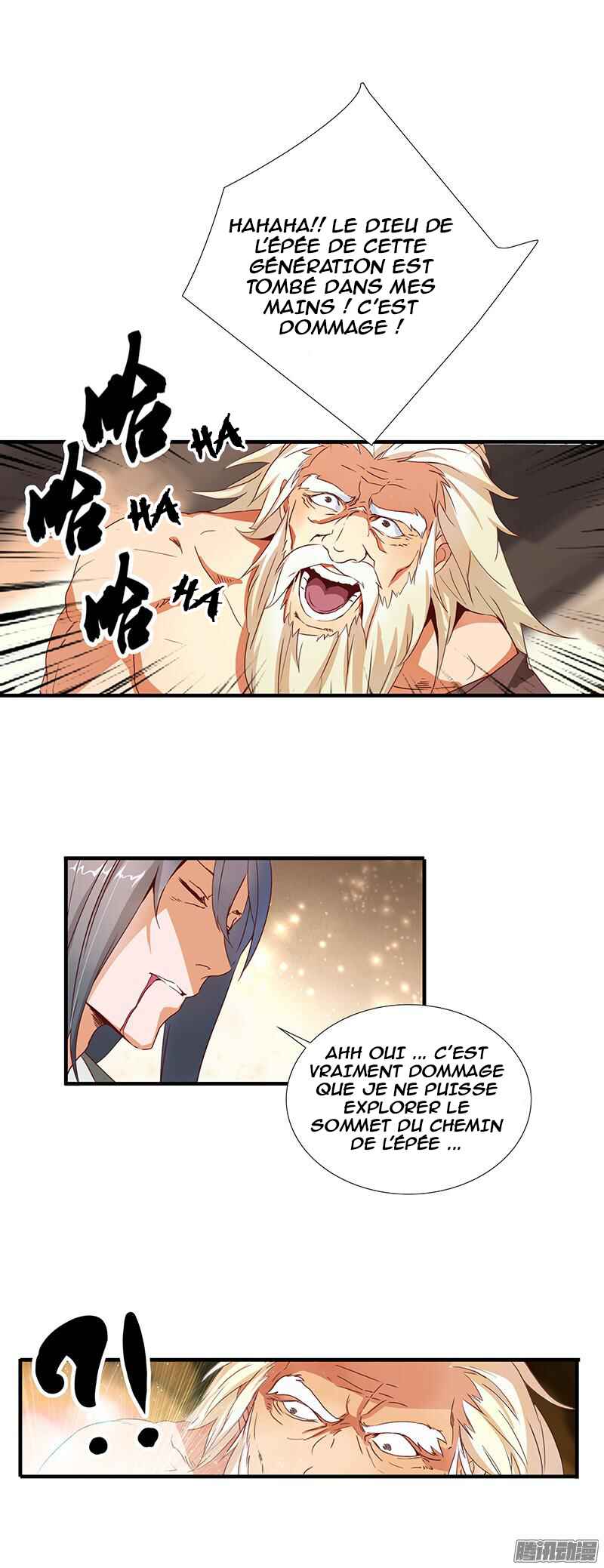 Chapitre 1 : Réincarnation du dieu de l'épée, planche 3