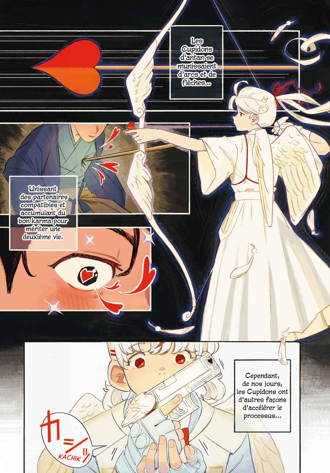 Chapitre 0 : Un triangle amoureux et la solution de Cupidon, planche 3