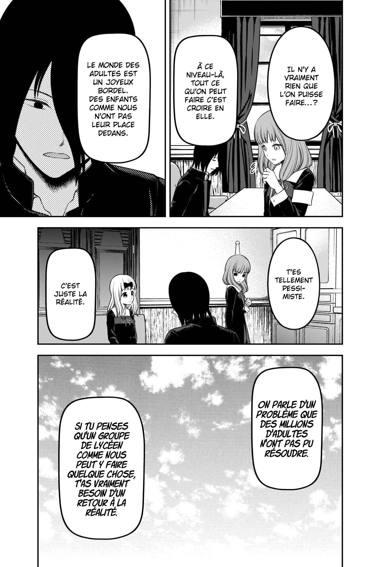 Chapitre 241 : Unyo Shinomiya ne sait pas choisir ses mots, planche 7