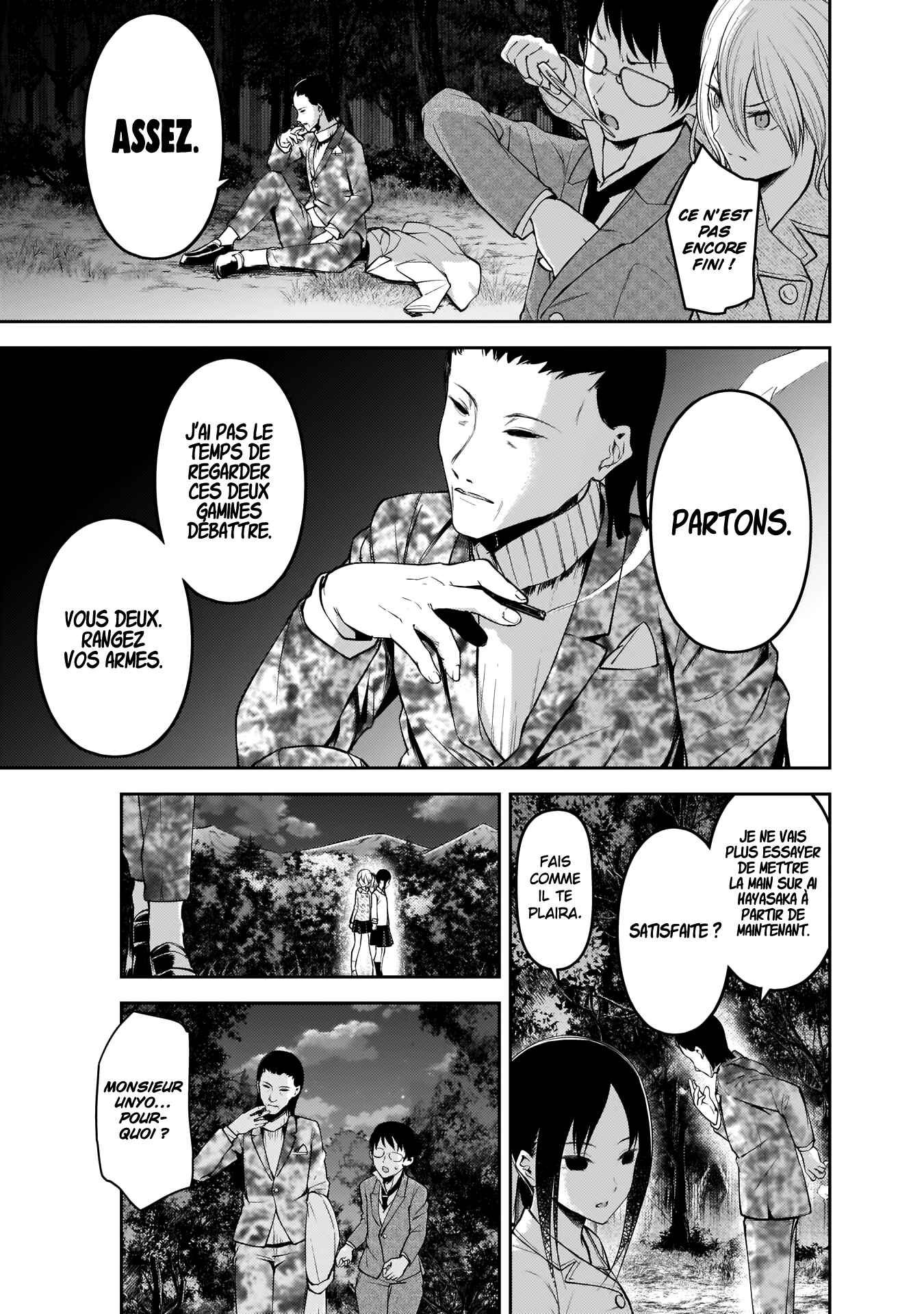 Chapitre 186 : Les amis d’Hayasaka Ai, Partie 5, planche 7