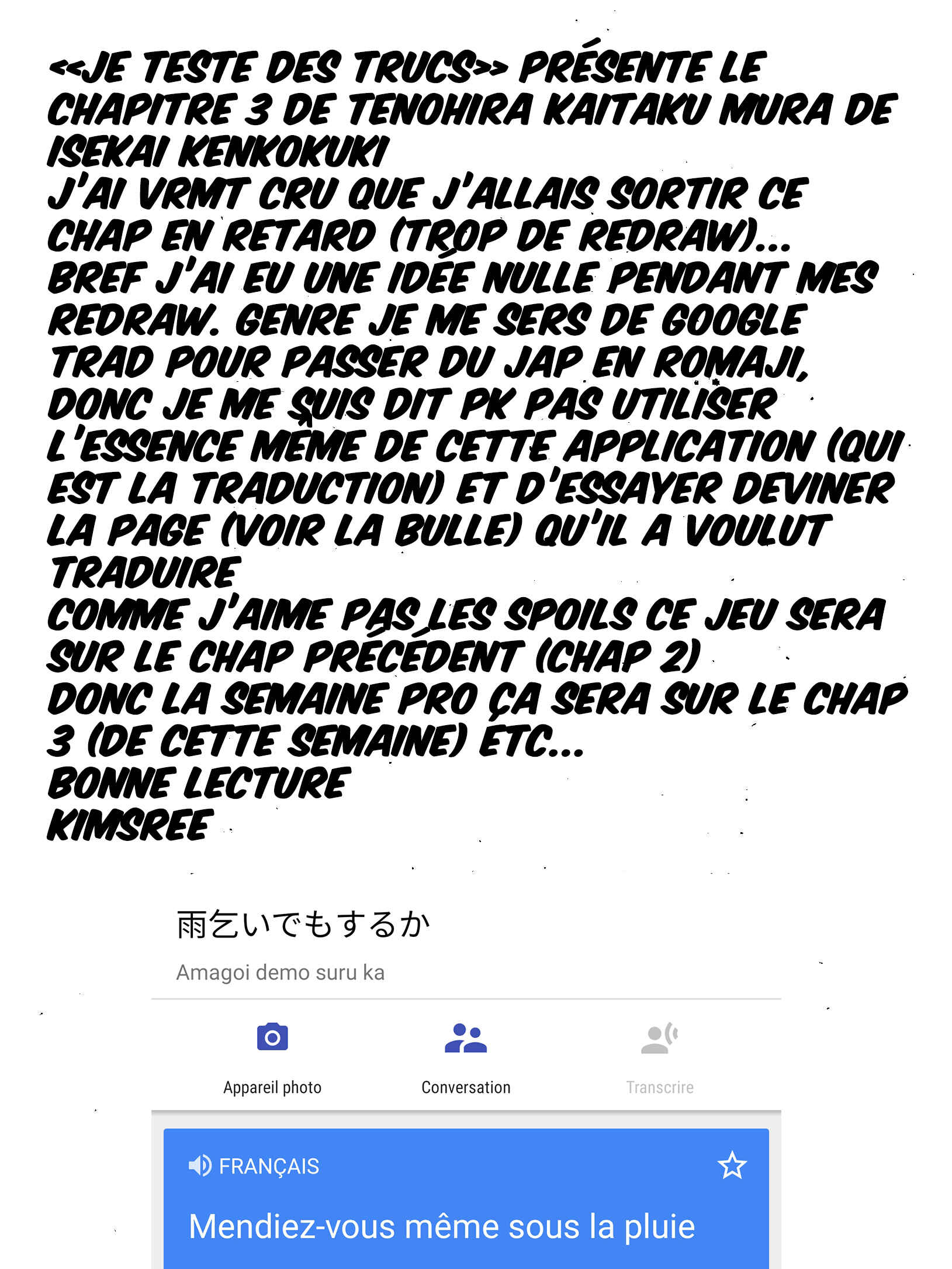 Chapitre 3, planche 1