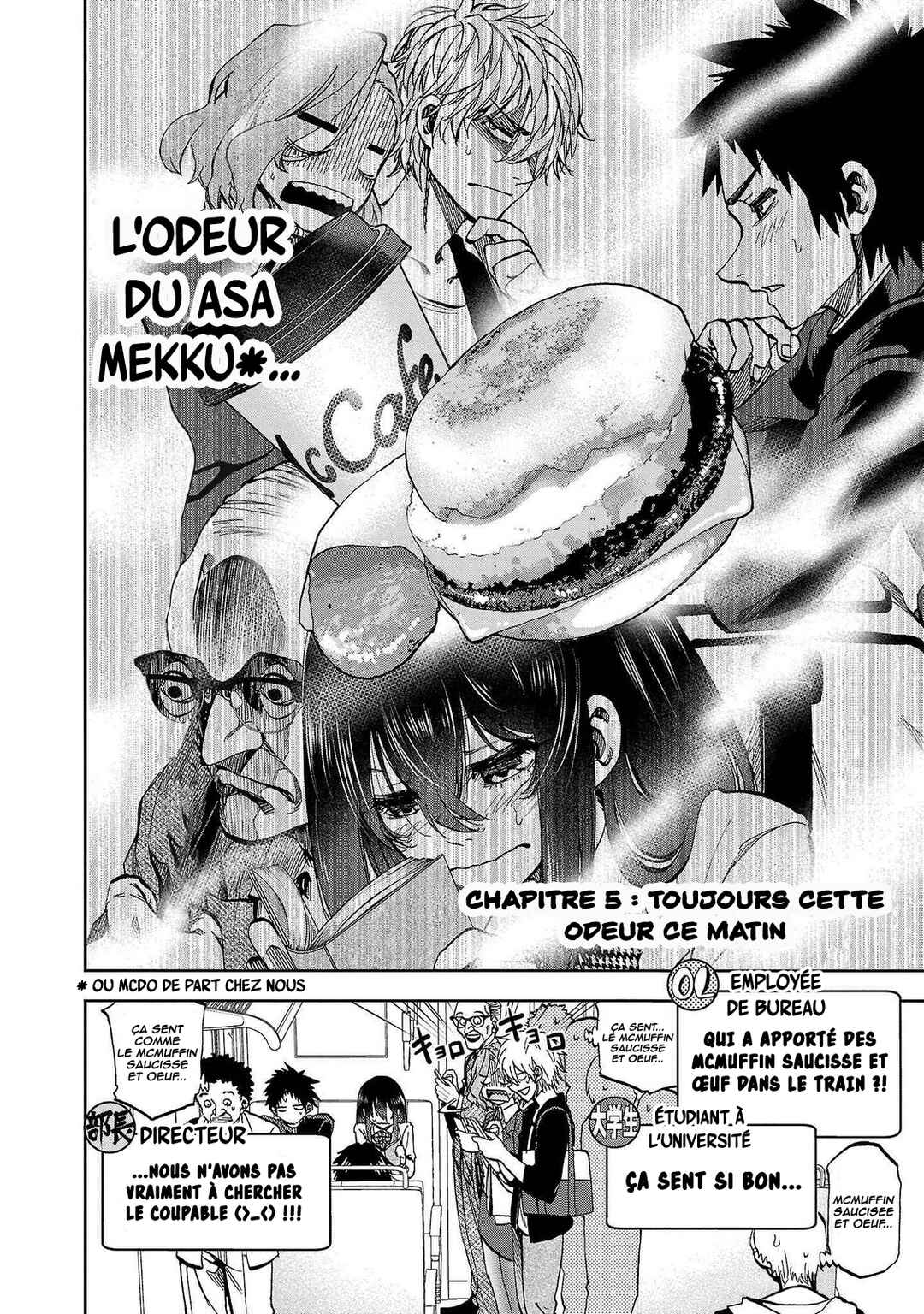 Chapitre 5 : Toujours cette odeur ce matin !, planche 3
