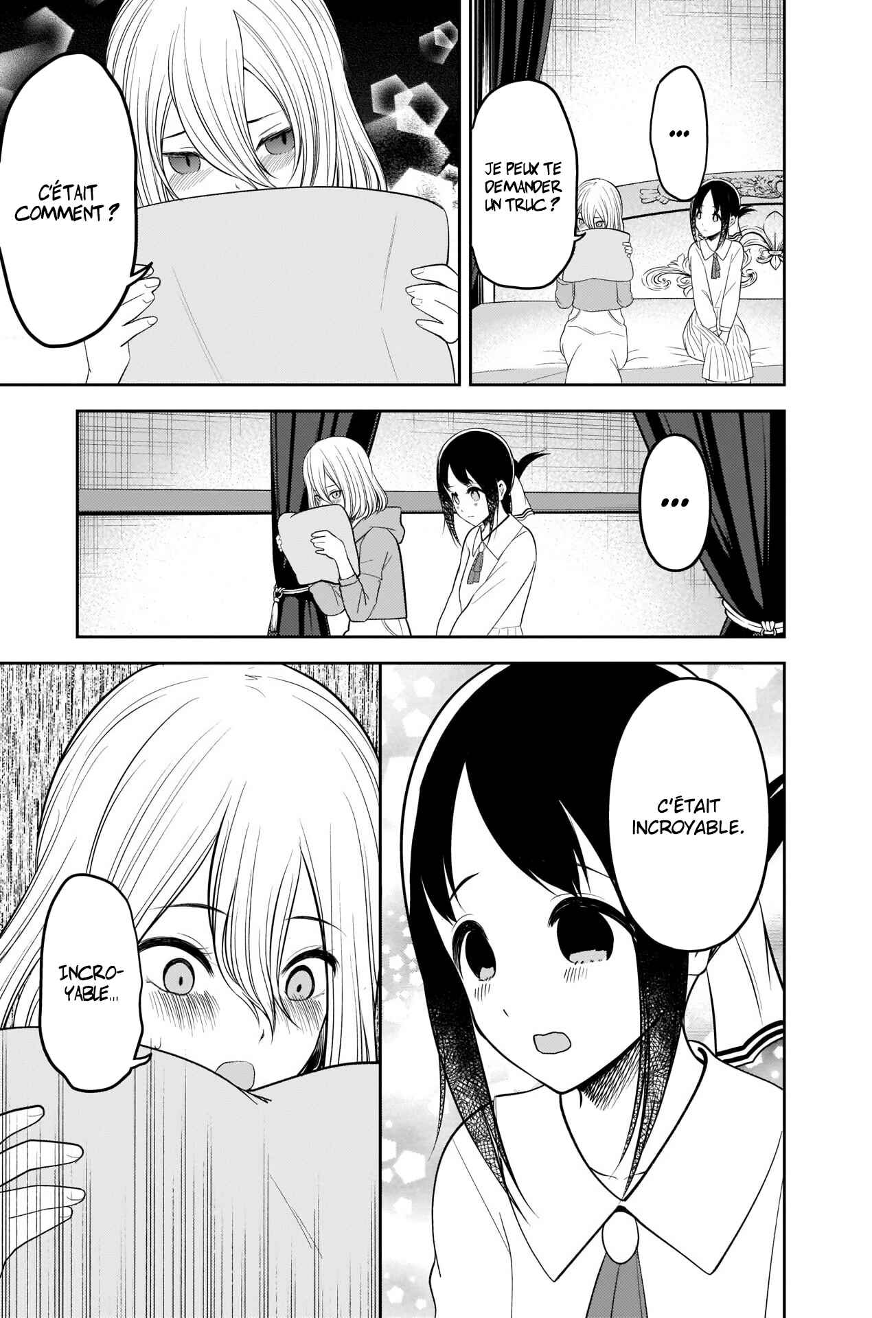 Chapitre 221 : Mademoiselle Kaguya veut parler, planche 9