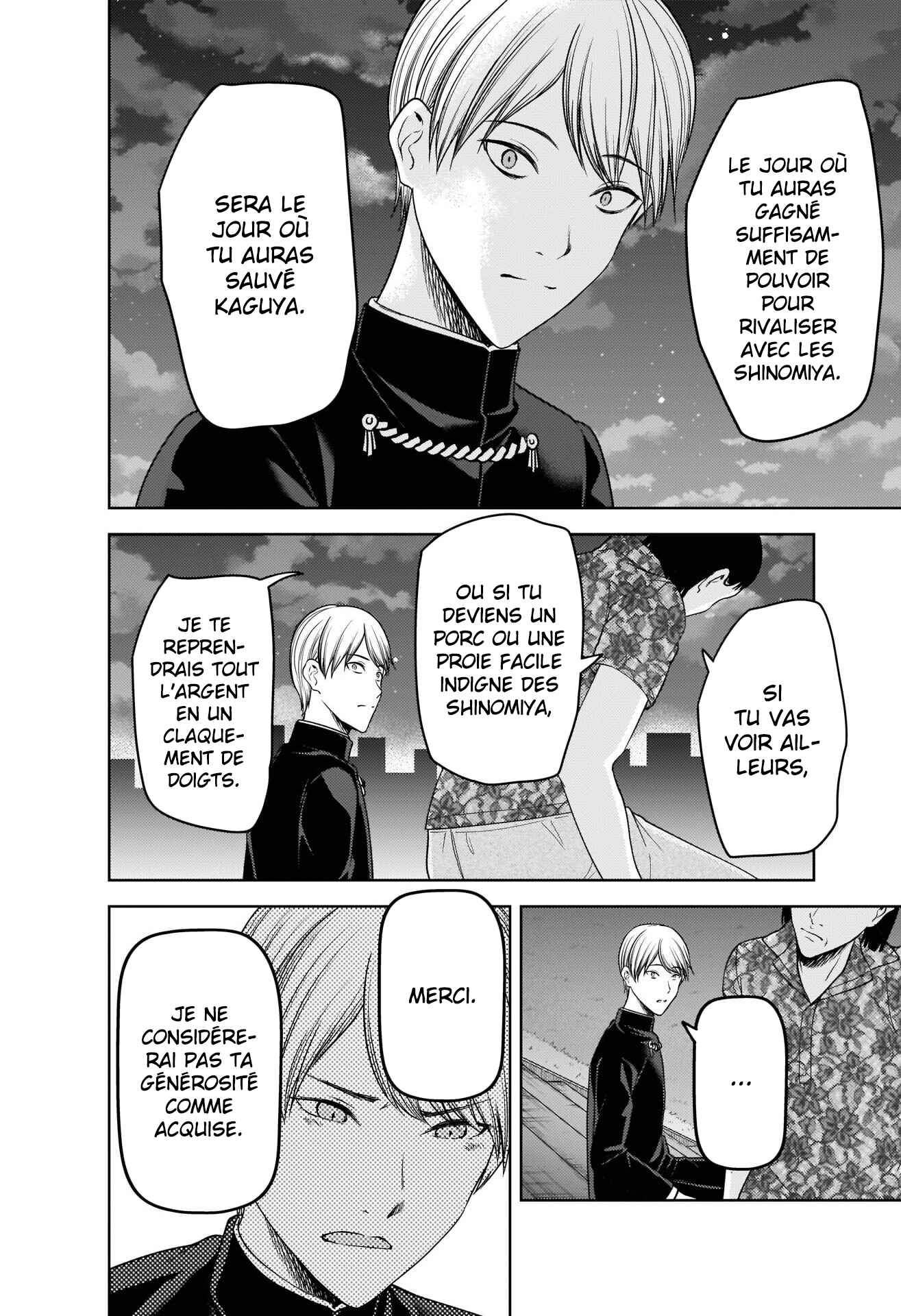 Chapitre 266 : Kaguya veut lui dire au revoir, partie 1, planche 8