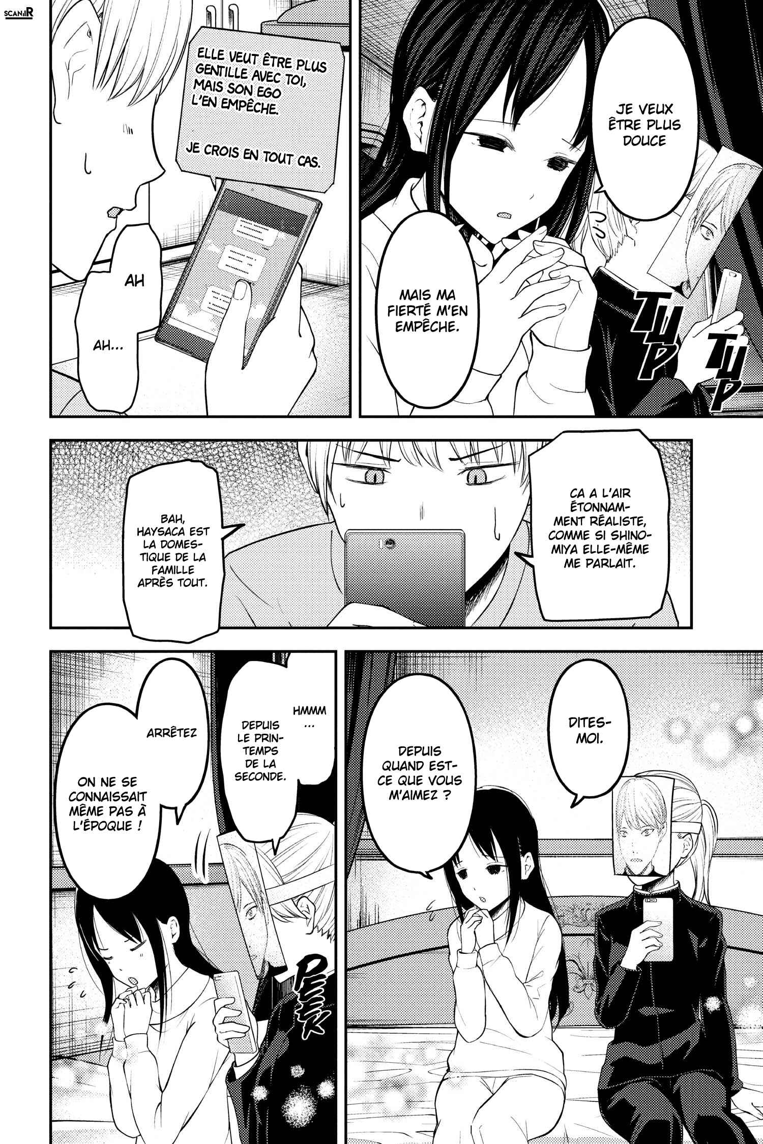 Chapitre 148 : Kaguya veut se déclarer (glace), planche 8